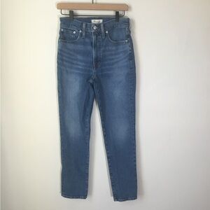 Madewell The Perfect Vintage High Rise Denim Jeans